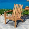 Costway 2PCS Patio Acacia Wood Adirondack Chair Lounge Armchair Durable Outdoor Garden -Outdoor Furniture Store GUEST 2b546a8d 3a03 485d 904e 39bd1e2271bb