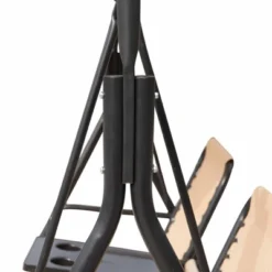 Outsunny 2 Person Covered Porch Swing With Pivot Storage Table, Cup Holder, & Adjustable Overhead Canopy -Outdoor Furniture Store GUEST 31cd8790 1c3d 455b 860b 7ae5271315d8