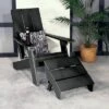 Italica 2pc Modern Adirondack Chair And Folding Ottoman - Highwood -Outdoor Furniture Store GUEST 488e7642 a0e1 4848 9c45 e48b825efd15