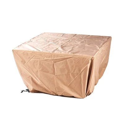 5pc Set With 42" Square Outdoor Aluminum Fire Table & Four Chairs - Oakland Living 17 5pc Set With 42" Square Outdoor Aluminum Fire Table & Four Chairs - Oakland Living - Image 15