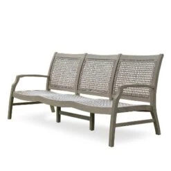 Teak Zuma Patio Sofa Gray - Cambridge Casual -Outdoor Furniture Store GUEST 921bd16f 9d62 456b bfb4 d5eadb344f45