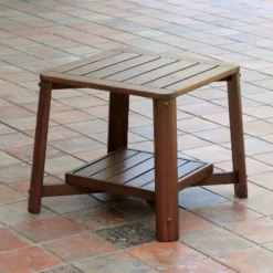 Westlake 3pc Wood Patio Chat Set With Cushion - Red Brick - Cambridge Casual -Outdoor Furniture Store GUEST 968b0b35 438f 4a6b bc55 1cd5aac37a50