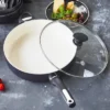 GreenPan Rio 5qt Ceramic Non-Stick Covered Saute Pan With Helper Handle Black -Outdoor Furniture Store GUEST b65ee12a ef92 405c 8af0 a0bf03b41f34