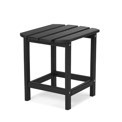 5pk Plastic Resin Adirondack Chair With Side Table & Ottoman - EDYO LIVING 9 5pk Plastic Resin Adirondack Chair With Side Table & Ottoman - EDYO LIVING - Image 7