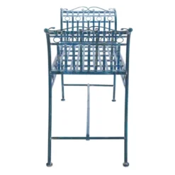 Hadley Bench - Antique Blue - Safavieh 10 Hadley Bench - Antique Blue - Safavieh -Outdoor Furniture Store GUEST dff9508c e0d6 4240 914c b22a8d25a099