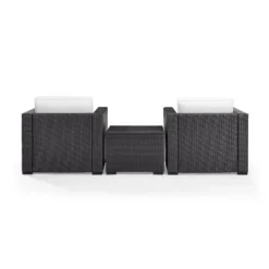 Biscayne 3pc Outdoor Wicker Seating Set - White - Crosley -Outdoor Furniture Store GUEST e2cd17a5 a472 4780 99b5 439d7d438df4