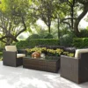 Palm Harbor 3pc Outdoor Wicker Seating Set - Sand - Crosley -Outdoor Furniture Store GUEST e68852b1 7528 4486 a973 745ccea84641