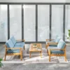 Gloucester 4pc Patio Sofa Set - Vifah -Outdoor Furniture Store GUEST f43e6148 fbe0 49a1 9a92 de51667d3eba